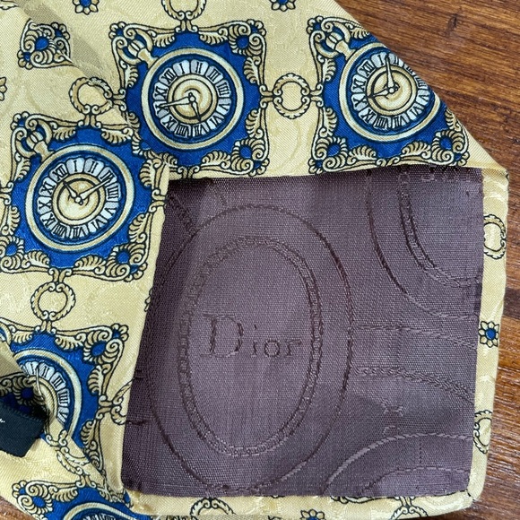 Christian Dior 100% Silk Tie - Picture 3 of 7